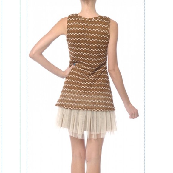 RYU SLEEVELESS DRESS W/TULLE BOTTOM - Picture 2 of 5